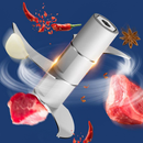 Mini Processador Elétrico de Alimentos 250ml Portátil Carne Vegetais Recarregável USB Bivolt