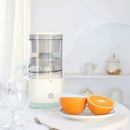Espremedor Elétrico Laranja Limão Frutas Fazer Sucos Recarregável Usb