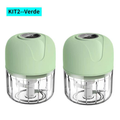 Mini Processador Elétrico Portátil – Triture Alimentos em Segundos