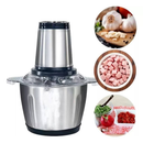 Processador Elétrico Turbo 3L – Triture Carnes, Temperos e Legumes em Segundos